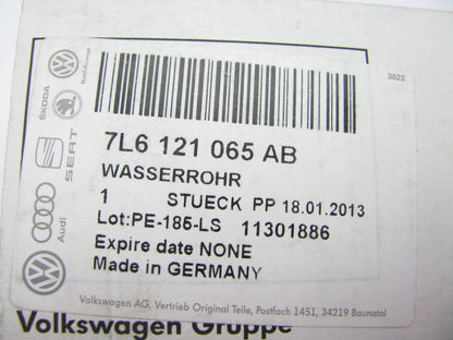 NEW Engine Coolant Supply / Return Tube Pipe OEM 06-08 VW Touareg V10 TDI Diesel