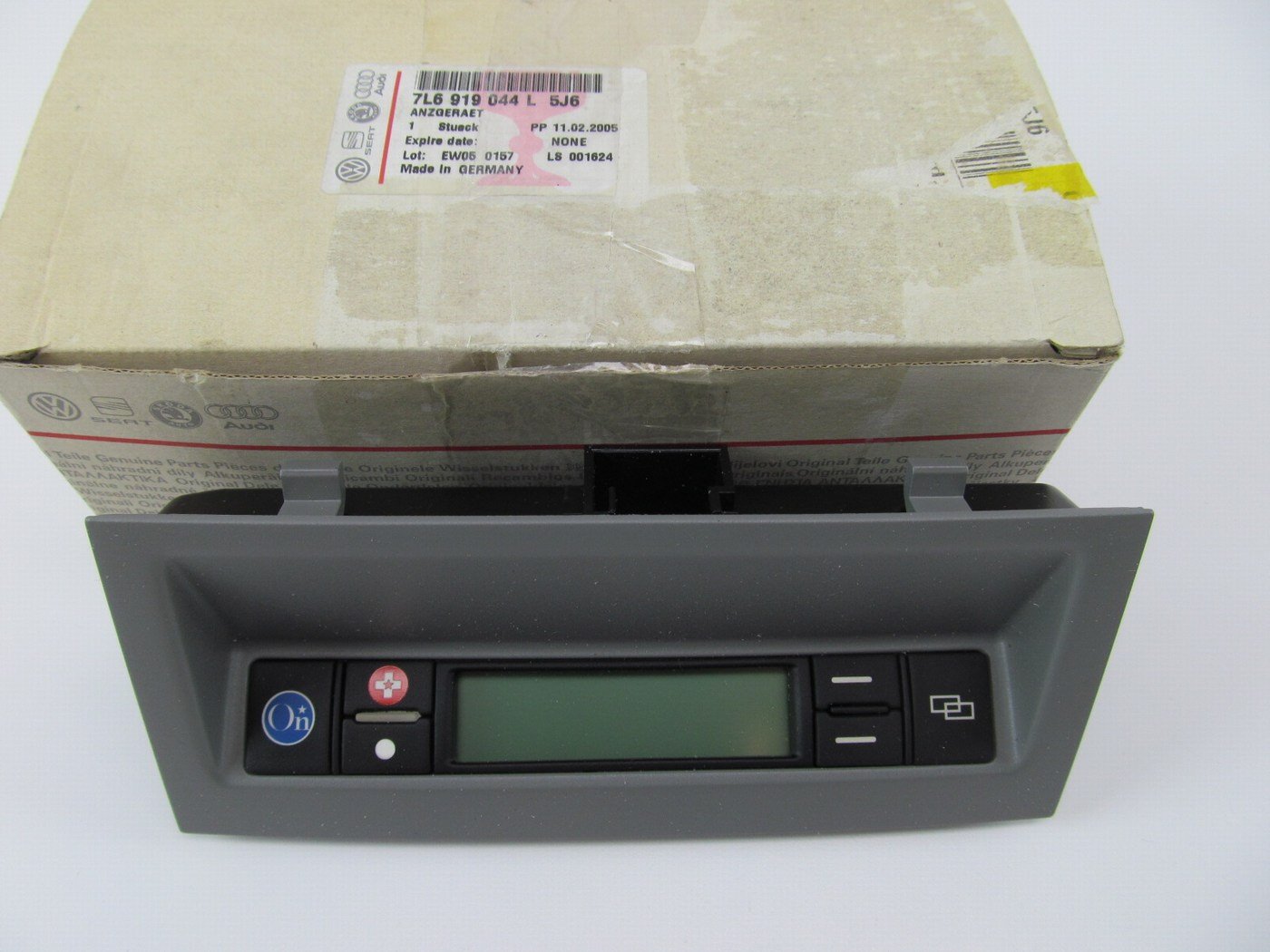 New OEM Information Info. Display Gauge Screen GRAY 04-07 Touareg 7L6919044L5J6
