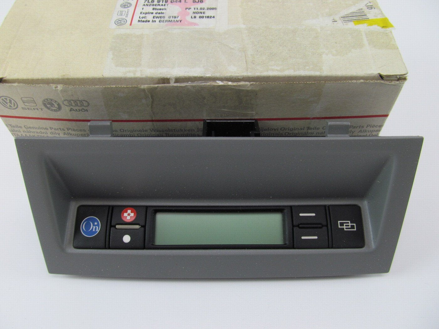 New OEM Information Info. Display Gauge Screen GRAY 04-07 Touareg 7L6919044L5J6