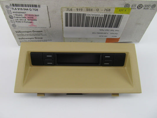 NEW GPS Navigation Driver Information Center Module Display OEM 7L6919044Q7G8