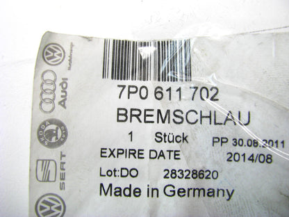 NEW OEM VW Audi Front Right Side Brake Hose Line For 12-15 Touareg 7P0611702