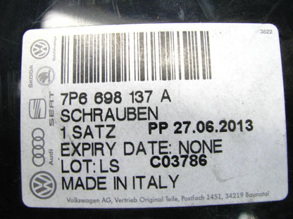 NEW - OEM VW Audi 7P6698137A Wheel Lock Kit For 2004-2017 Touareg