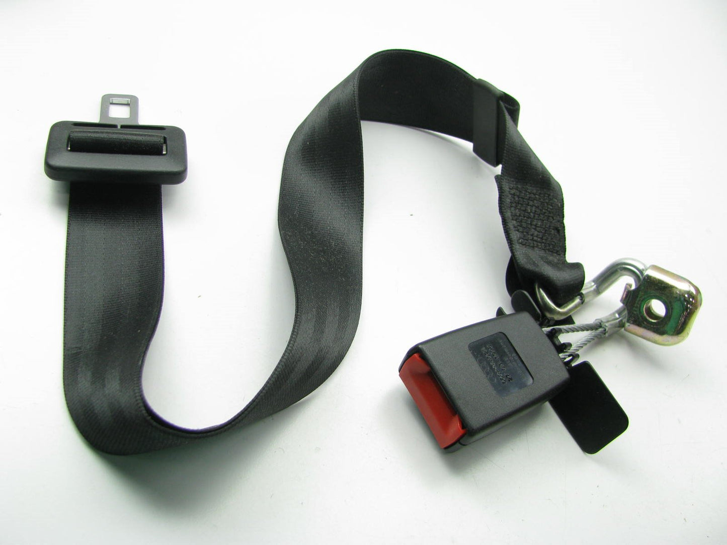 New OEM Rear Center Seat Belt & Buckle BLACK 00-01 Audi A4, A4 Quattro, 00-02 S4