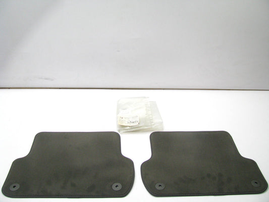 NEW OEM Dark Gray Rear Floor Mats For 2002-2008 AUDI B7 A4 S4  8E0864450A-91H