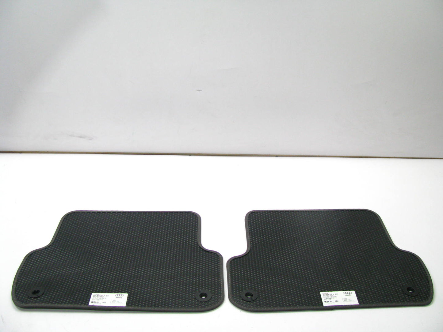 NEW OEM Dark Gray Rear Floor Mats For 2002-2008 AUDI B7 A4 S4  8E0864450A-91H