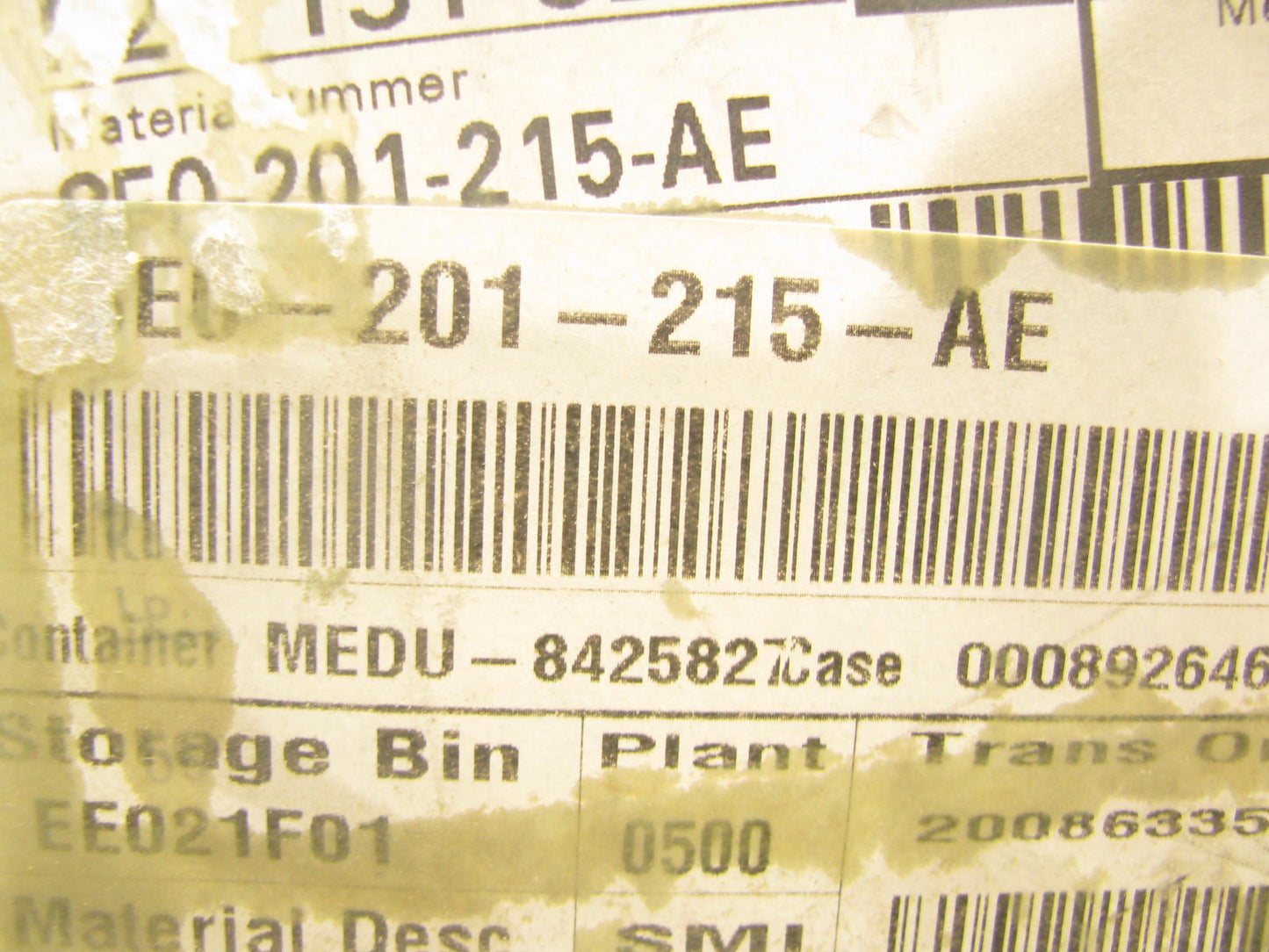 NEW GENUINE OEM Fuel Line Hose Tube 8E0201215AE For 05-09 Audi S4 4.2L