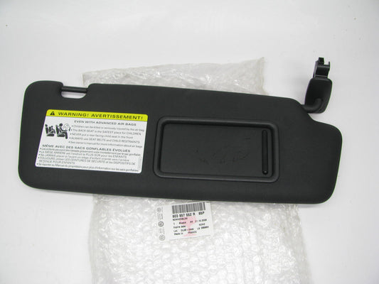 NEW OEM Right Sun Visor Black Sunvisor 05-08 Audi A4 / S4 / RS4 8E0857552R-85P
