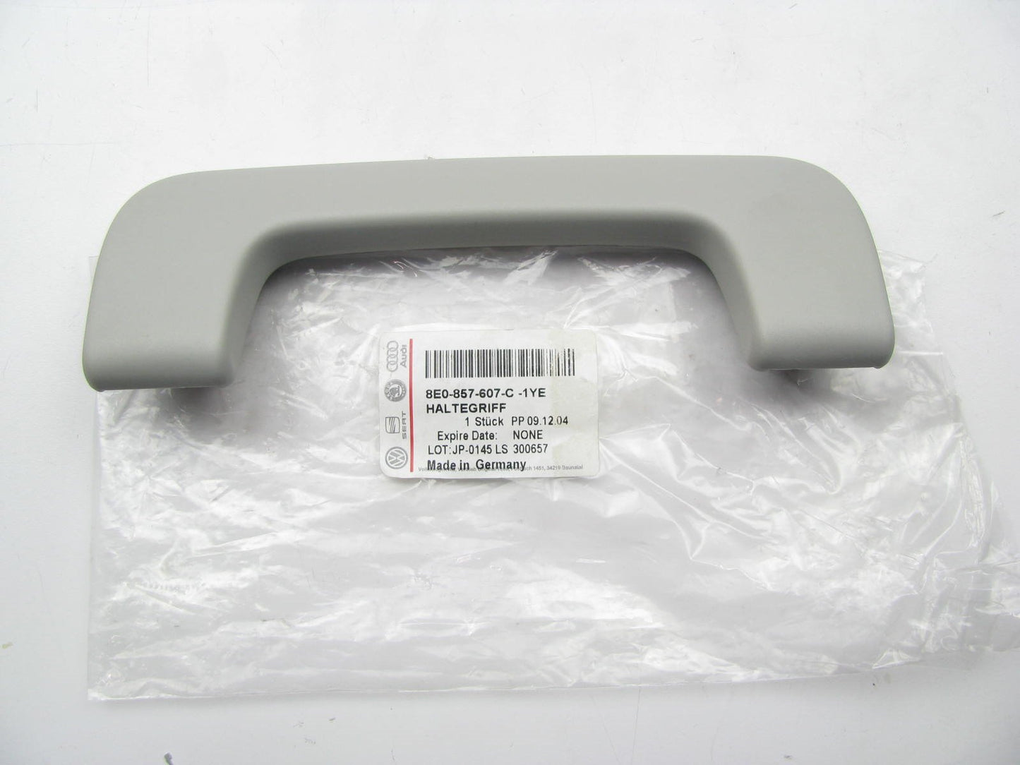 NEW GENUINE OEM Front Roof Assist Grab Bar Handle SILVER For Audi 8E0857607C1YE