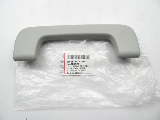 NEW GENUINE OEM Front Roof Assist Grab Bar Handle SILVER For Audi 8E0857607C1YE