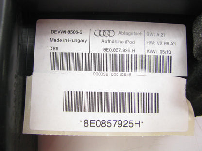 NEW - OEM VW Audi 8E0857925H6PS Instrument Panel Glove Box Storage Compartment