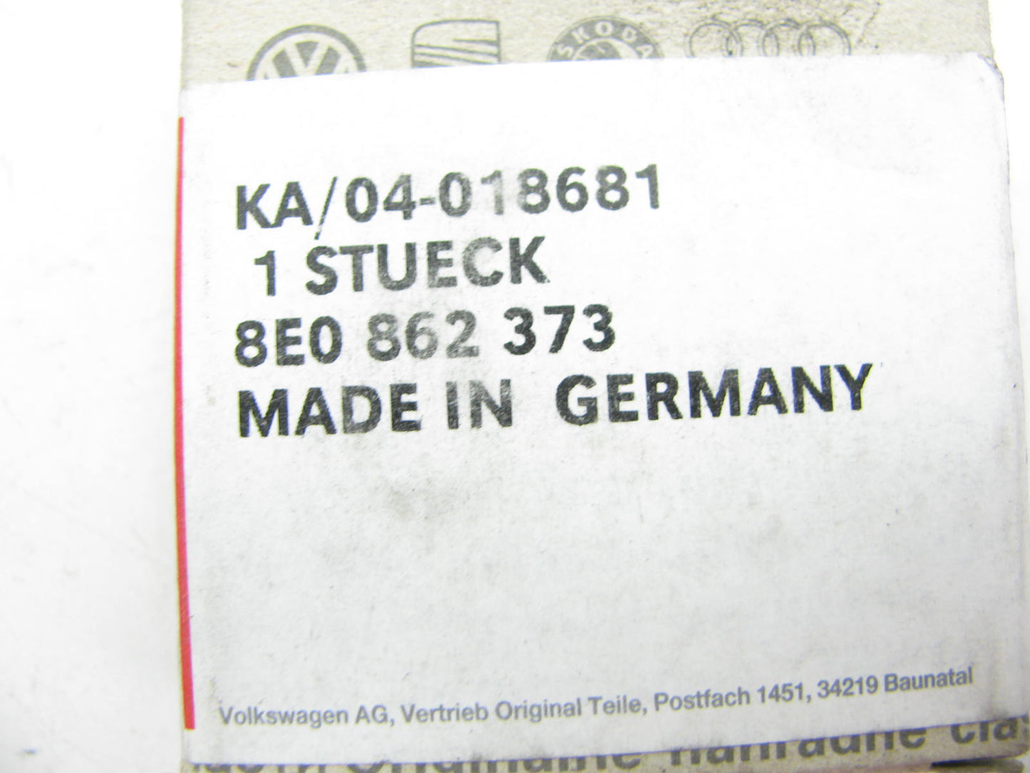 NEW - OEM VW Audi 8E0862373 Interior Roof Microphone 2006-2013 A3