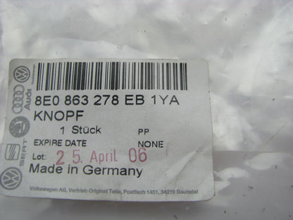 NEW - OEM VW Audi 8E0863278EB1YA 6-speed Manual Transmission Shift Boot & Knob