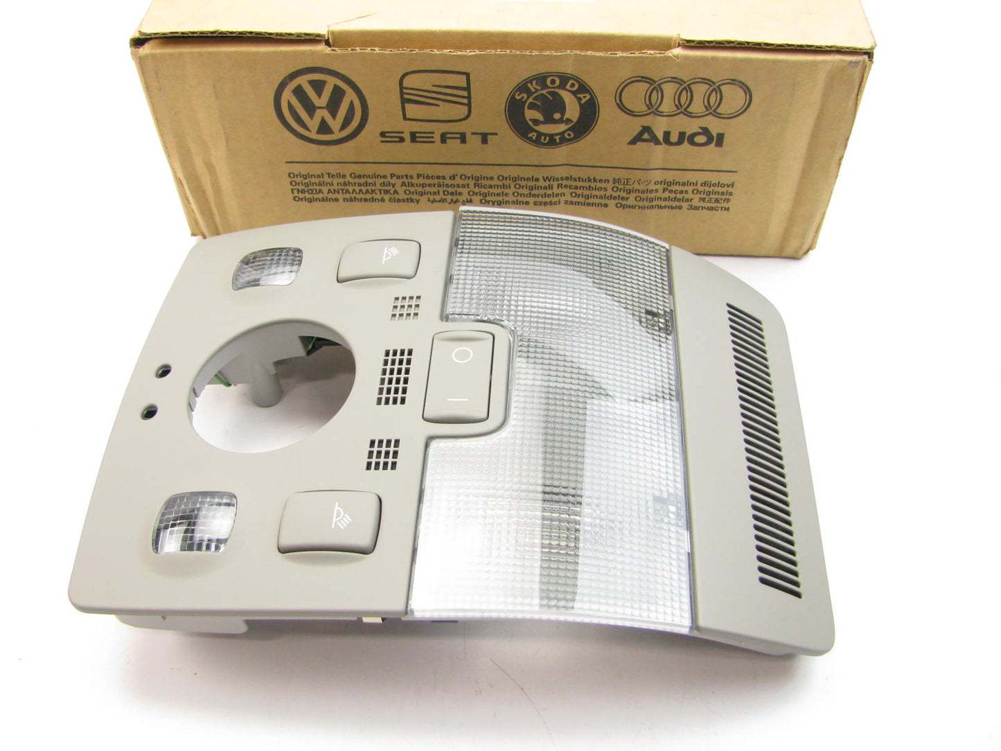 NEW OEM Audi 8E0947106EC3 Dome Map Light Overhead Console 2002-05 A4, 2004-05 S4