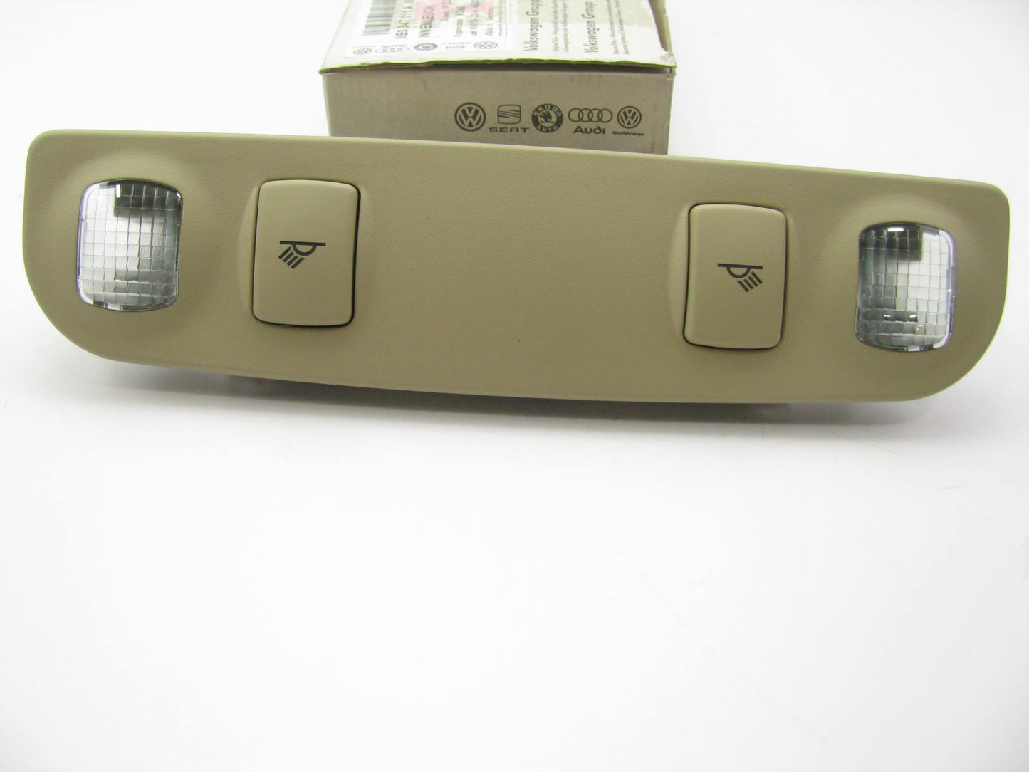 NEW - OEM VW Audi 8E0947111A8C1 Interior Dome Light - Beige