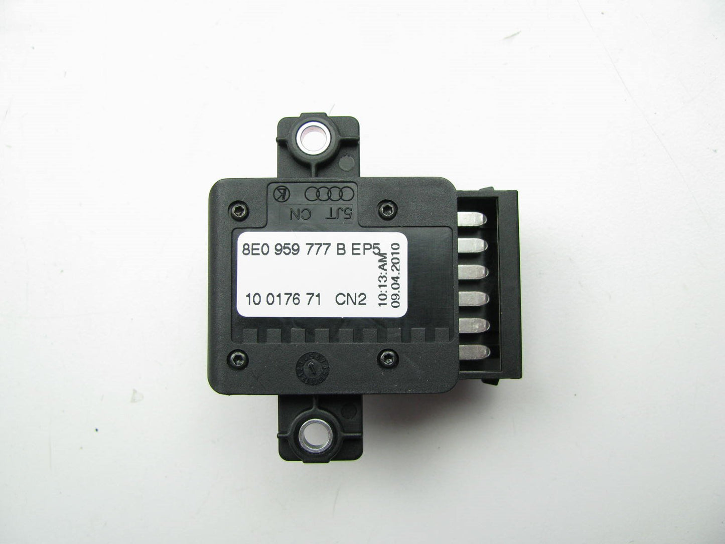 NEW - OEM Front Power Seat Lumbar Switch SILVER For Audi 8E0959777BEP5