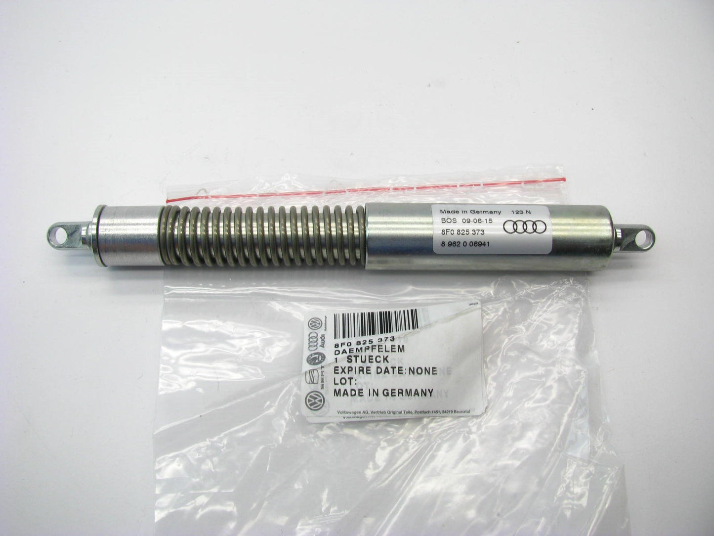 NEW - OEM Left Driver Side Convertible Top Damper For Audi 8F0825373
