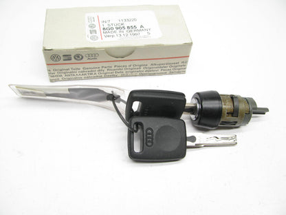 NEW - OEM 8G0-905-855-A Ignition Lock Assembly For 1998 Audi Cabriolet