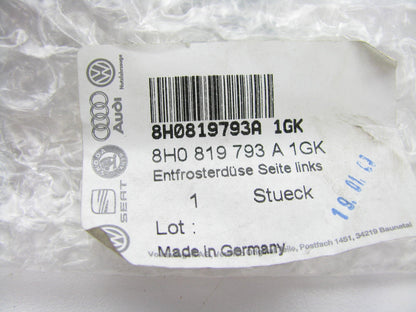 NEW OEM AUDI Beige Dash Left Defrost Air Outlet Vent Grille CONVERTIBLE ONLY