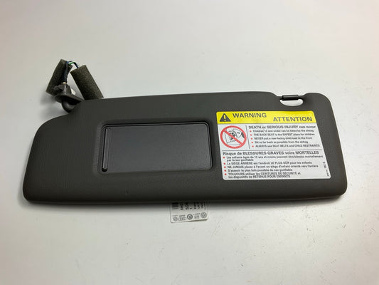 NEW OEM Audi 8H0857551K33F Left Sun Visor, With Garage Door Opener, Gray Color