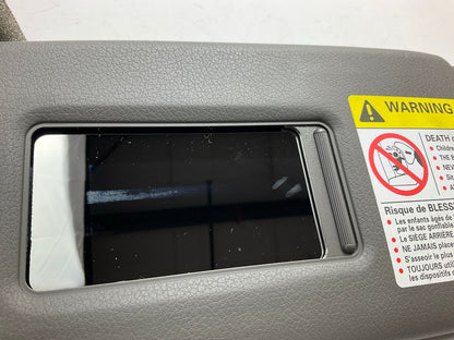 NEW OEM Audi 8H0857551K33F Left Sun Visor, With Garage Door Opener, Gray Color