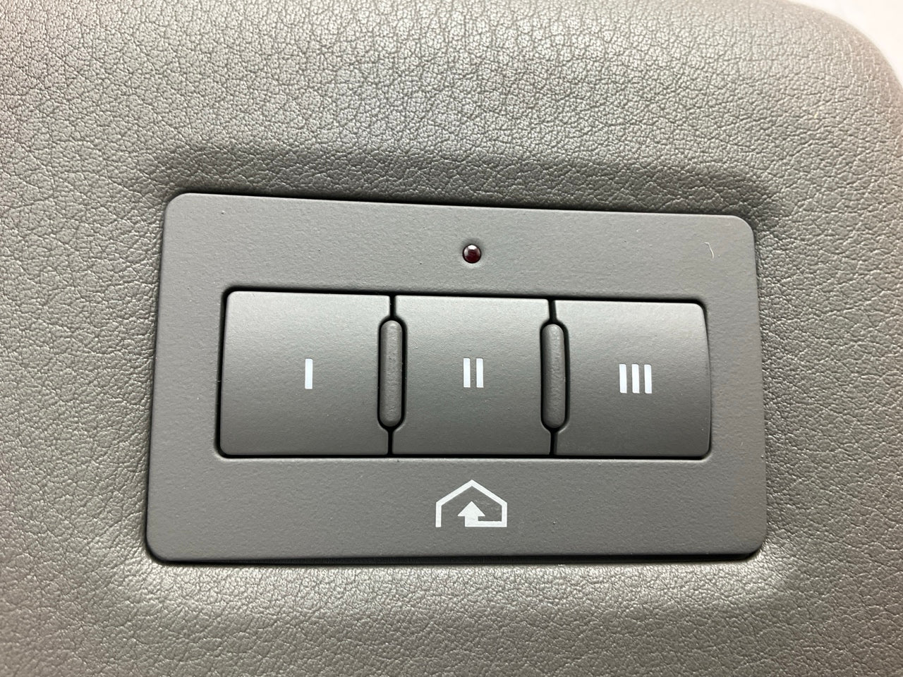 NEW OEM Audi 8H0857551K33F Left Sun Visor, With Garage Door Opener, Gray Color