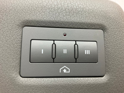 NEW - OEM Audi 8H0857551K33F Left Sun Visor, With Garage Door Opener, Gray Color