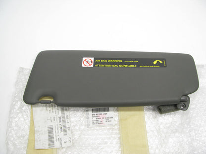 NEW OEM RH Sun Visor Gray 8H0857552J-33F  For 2003-2005 Audi A4 / S4