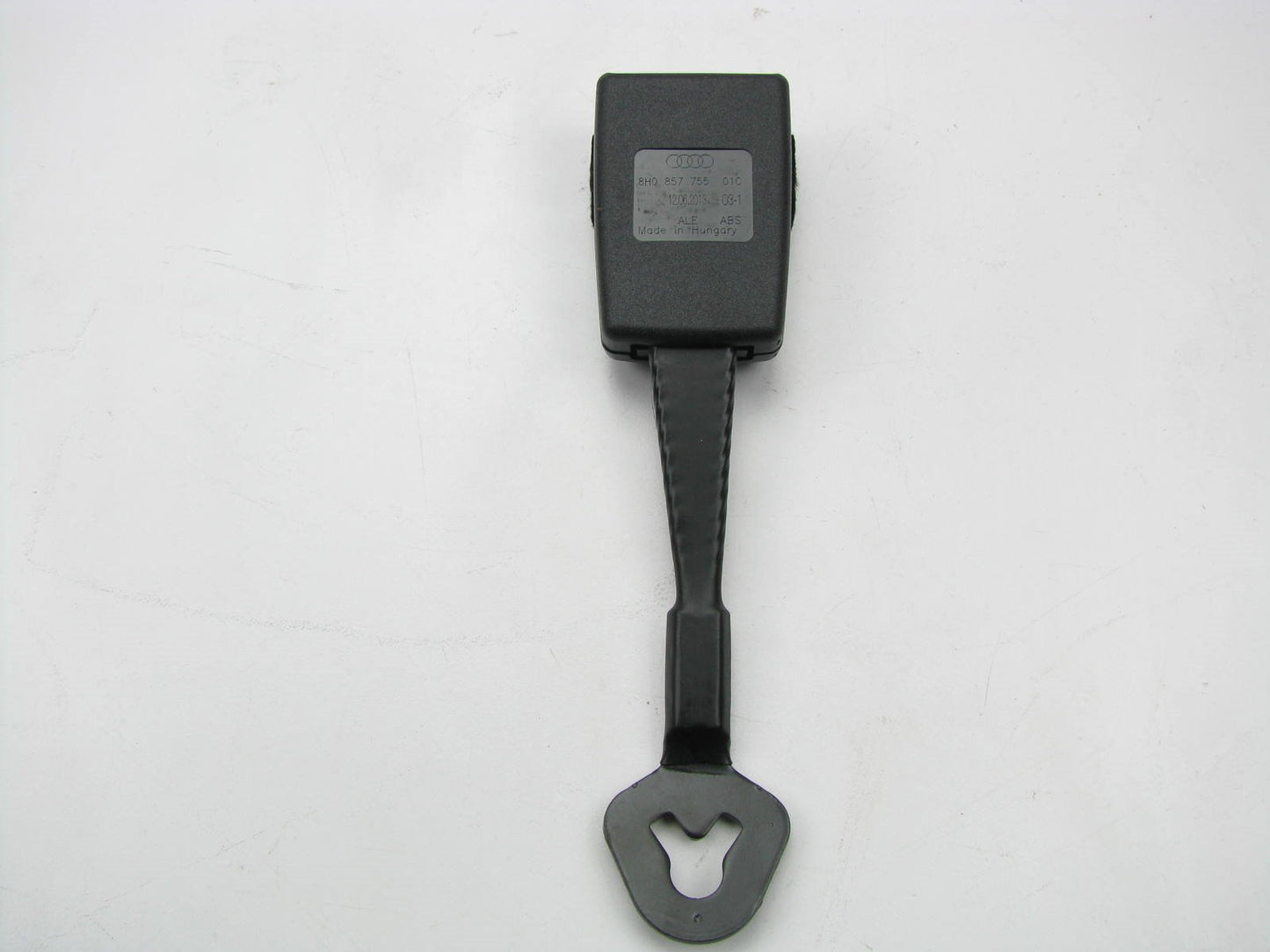NEW GENUINE 8H085775501C Front Seat Belt Buckle (SATIN BLACK) 2007 Audi A4, S4
