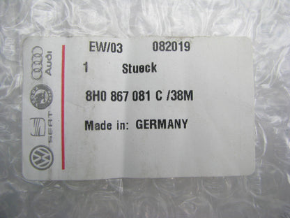 NEW -  OEM REAR LEFT LOWER Door Panel Speaker Trim Cover VW Audi 8H0867081C38M