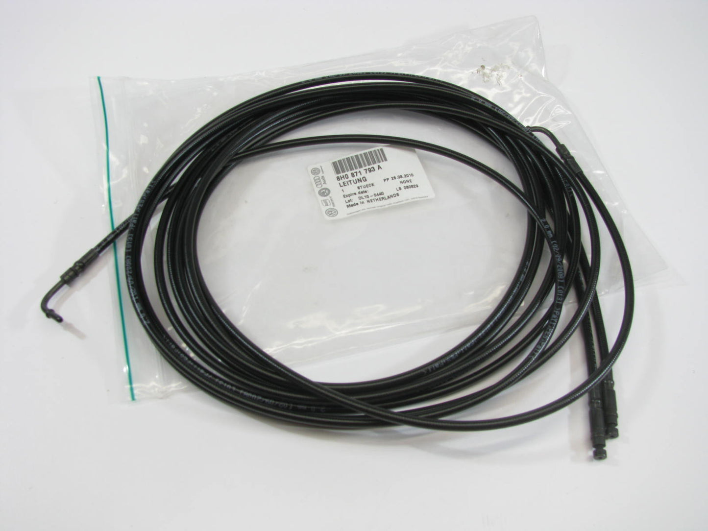 New Genuine OEM Convertible Motor Soft Top Oil Pipe Left For Audi A4 03-09