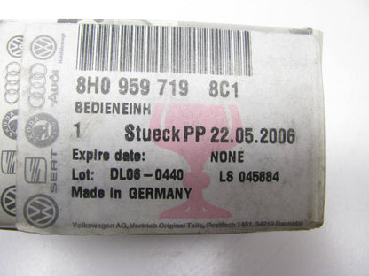 NEW - OEM VW Audi 8H0959719-8C1 Garage Door Switches
