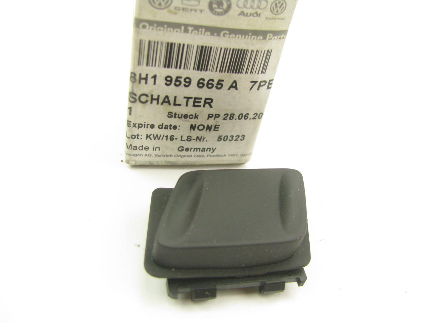 NEW - OEM GENUINE VW Audi 8H1959665A 7PE Front Left Power Seat Adjust Switch