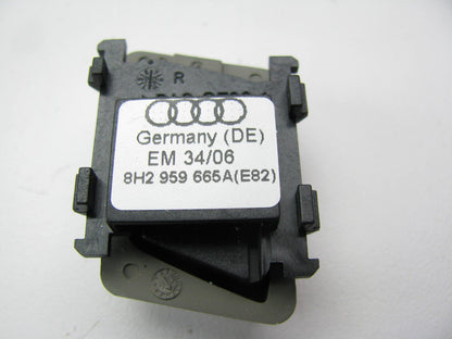 NEW - OEM Front Right Power Seat Adjust Button Switch Gray Audi 8H2959665AE82