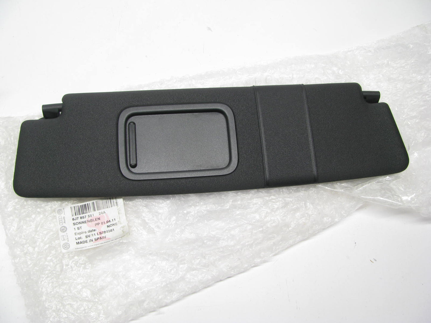 NEW - OEM LHD 8J7857551-24 Drivers Sun Visor For Audi TT