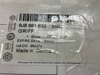 New Front Left Seat Back Adjustment Release Handle OEM Audi 8J8881633S96