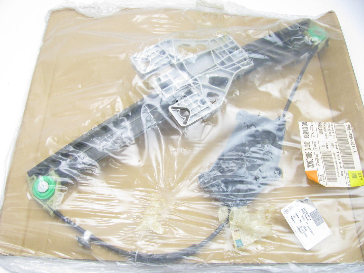 New Genuine OEM Rear Left Window Regulator OEM For 2009-14 Audi A4 8K0-839-461-A