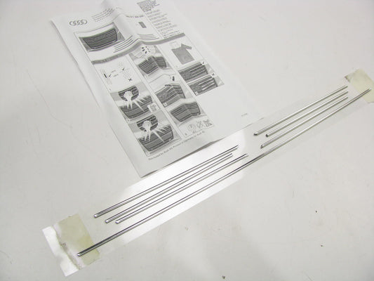 NEW GENUINE OEM Chrome Grille Inserts 8K00713602ZZ For 2009-2012 Audi A4