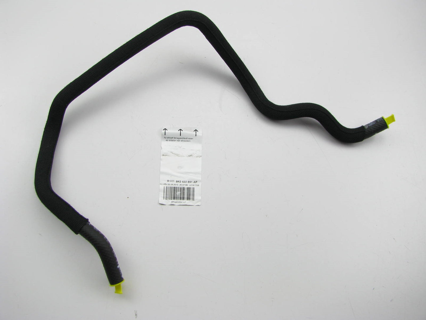 NEW OEM Power Steering Cooler Reservoir Return Hose 12 Audi S5, 2011-12 Audi S4