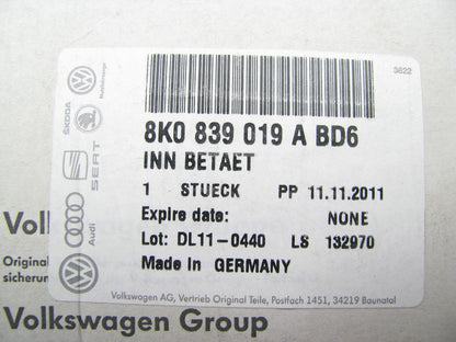 NEW - OEM Rear Left Inside Interior Door Handle For Audi 8K0839019ABD6