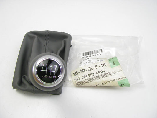 VW Audi OEM 8K0863278H1YA Transmission Shift Knob & Boot 2009-12 A4 2010-12 S4