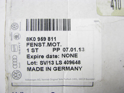 NEW GENUINE OEM Rear Left Side Door Power Window Lift Motor Audi 8K0959811