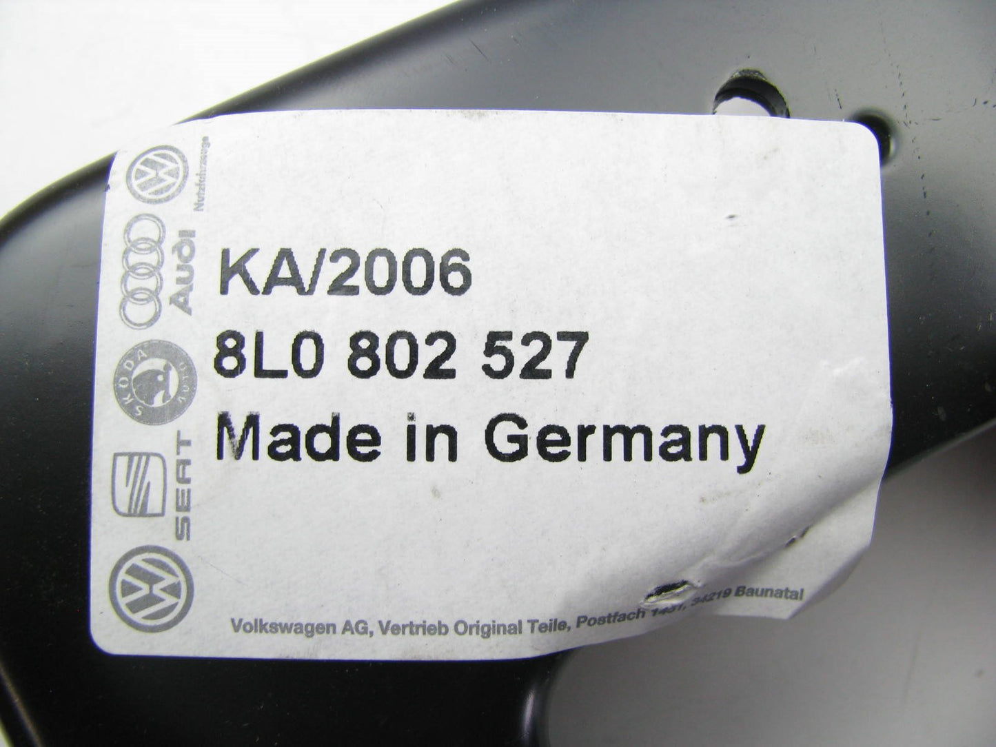 New Front Left Side Fender Impact Buffer Mount OEM 1999-06 Audi TT 8L0802527