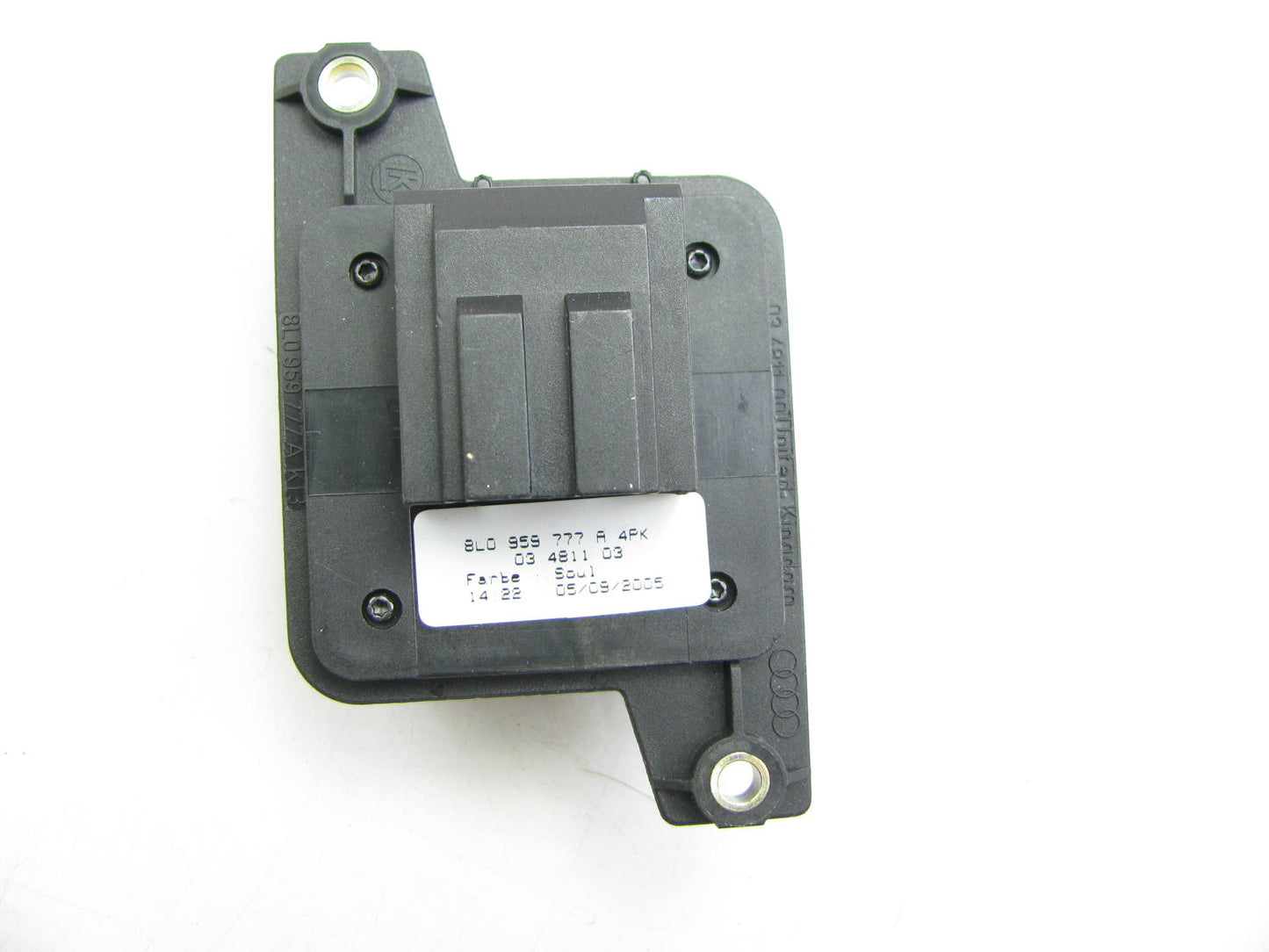 NEW - OEM VW Audi 8L0959777A4PK Front Left Power Seat Lumbar Adjust Switch