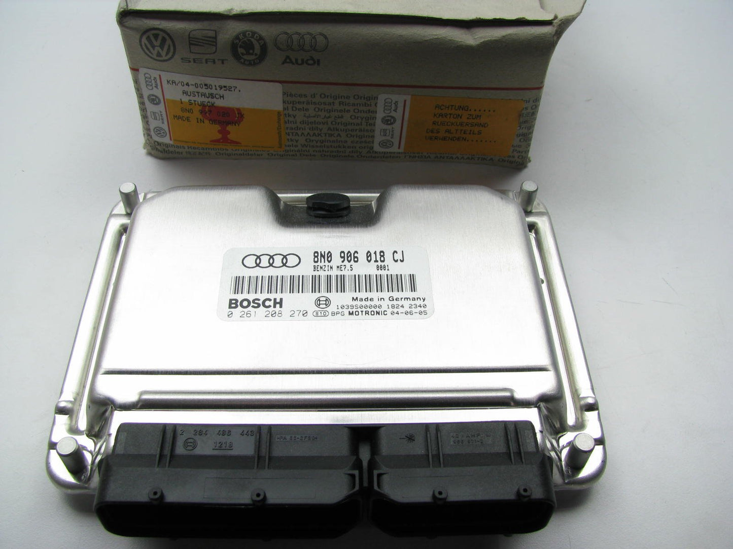 New ECU ECM Engine Control Computer Module 2005 Audi TT Quattro 8N0997020JX