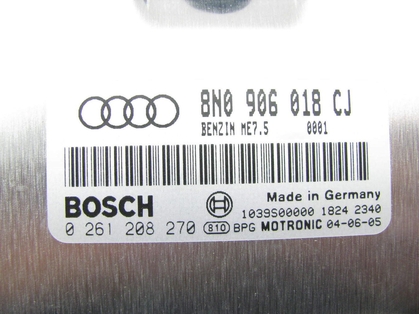 New ECU ECM Engine Control Computer Module 2005 Audi TT Quattro 8N0997020JX