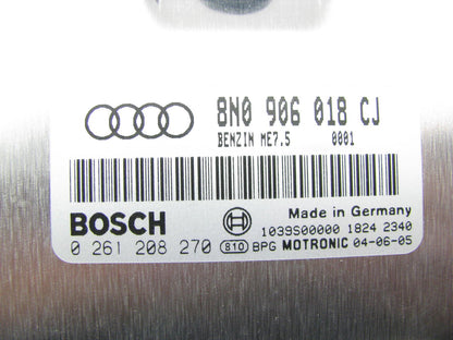 New ECU ECM Engine Control Computer Module 2005 Audi TT Quattro 8N0997020JX