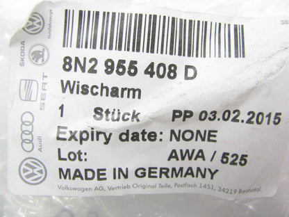 NEW GENUINE Vw Audi 8N2955408D FRONT RIGHT Wiper Arm 03-06 Audi TT