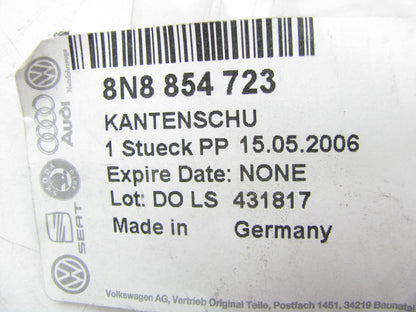 New Genuine OEM Right Roof Edge Protector Seal For 2000-06 Audi TT 8N8854723