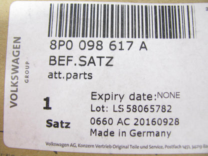 NEW - OEM 8P0098617A  Trunk Lid Attacment Parts For 2005-2013 Audi A3 S3