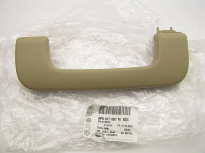 NEW GENUINE OEM Audi 8P0857607M8X5 FRONT Interior Grab Bar Assist Handle BEIGE
